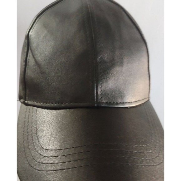 Woman's Hat Black Baseball Cap Pre-Owned Adjustable Strap - Picture 5 of 12